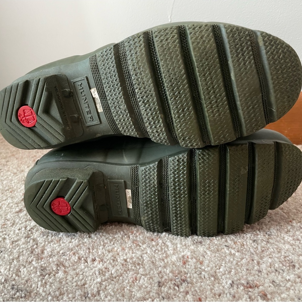 Hunter Dark Green Waterproof Boots - Picture 8 of 8